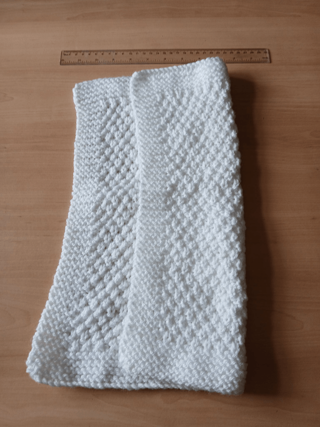 White Baby Pram Buggy Blanket