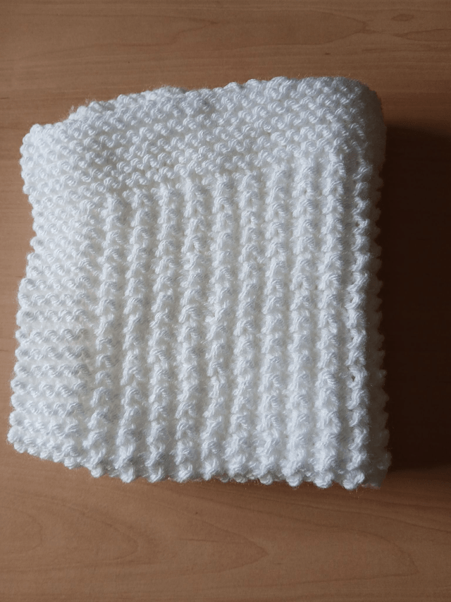 White Baby Pram Buggy Blanket