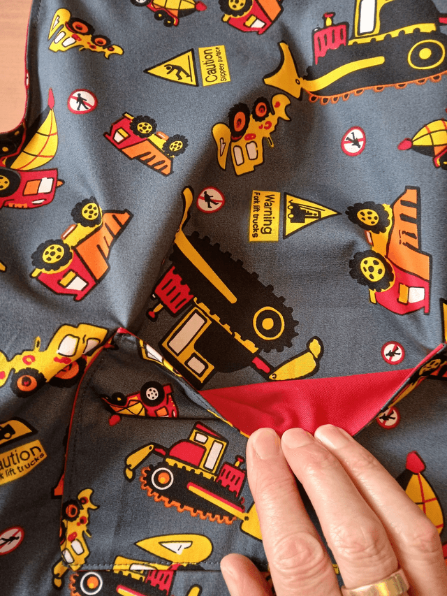 Child's Dig 'Em Up Dave Apron: Fully Lined with Pocket