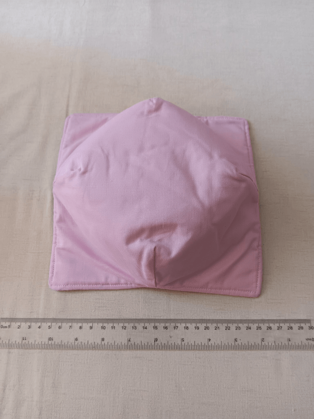 Bowl Cosy Reversible Pink and Blue Bunny Print Cotton Fabric 