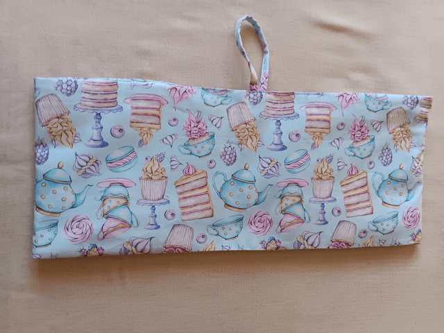 Double Oven Gloves/Mitts Hedgehogs Patterned Cotton Fabric