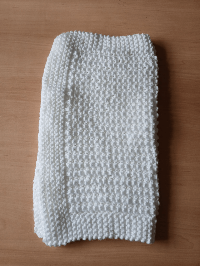 White Baby Pram Buggy Blanket